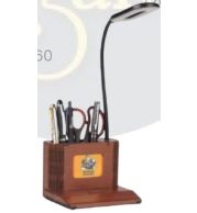 Light and Pen Stand for Workstation and Study Desk, Handy Table Organizer with Light Function, Smart Promotional Gift for Office Use and Everyday Desk Management